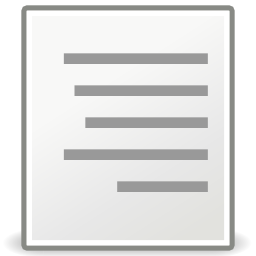 Download free sheet right format align icon